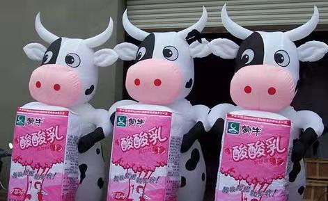 韶关牛奶包装广告气模